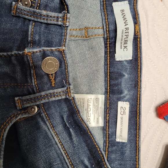 Banana Republic Skinny Jean sz 25 - Picture 3 of 4